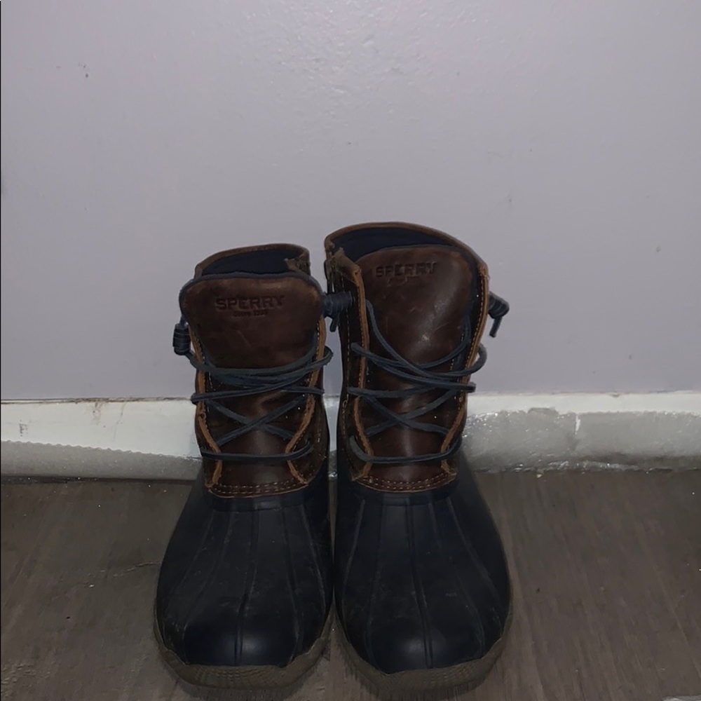 Women’s salt water duck boot (sperry)